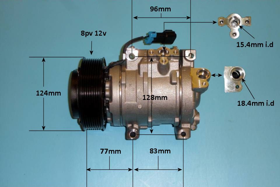 Aircon Compressor Genuine OE – AutoAir 14-1765