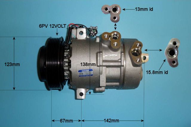 Aircon Compressor Genuine OE DOOWON – AutoAir 14-2061