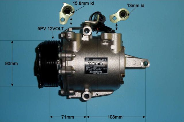Aircon Compressor Genuine OE  – AutoAir 14-2063