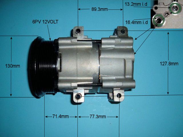 Aircon Compressor Genuine OE VISTEON – AutoAir 14-4439