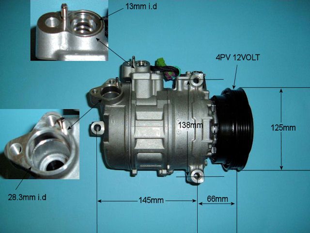 Aircon Compressor Genuine OE DENSO – AutoAir 14-9694