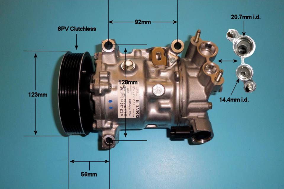 Aircon Compressor Genuine OE – AutoAir 14-9786