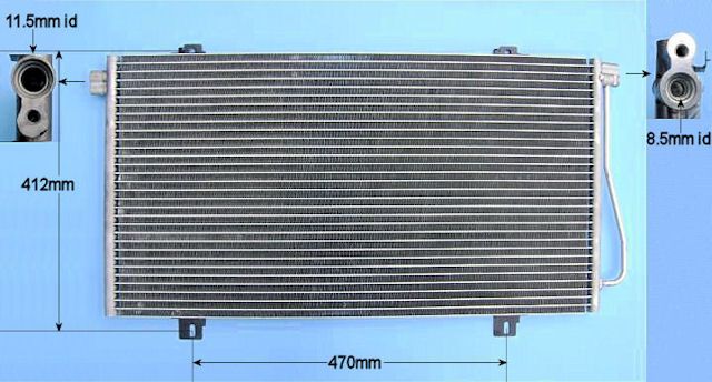 Aircon Condenser – AutoAir 16-1089A