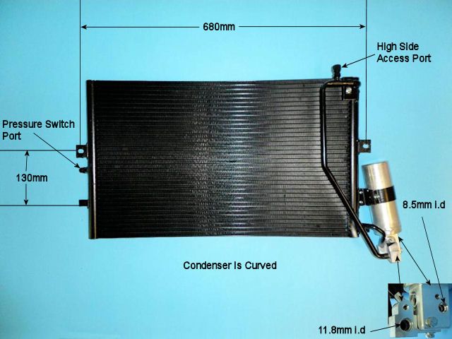 Aircon Condenser – AutoAir 16-1324A