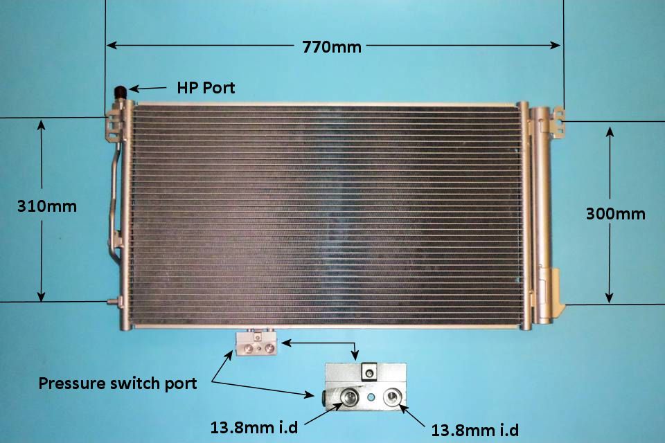 Aircon Condenser – AutoAir 16-2067