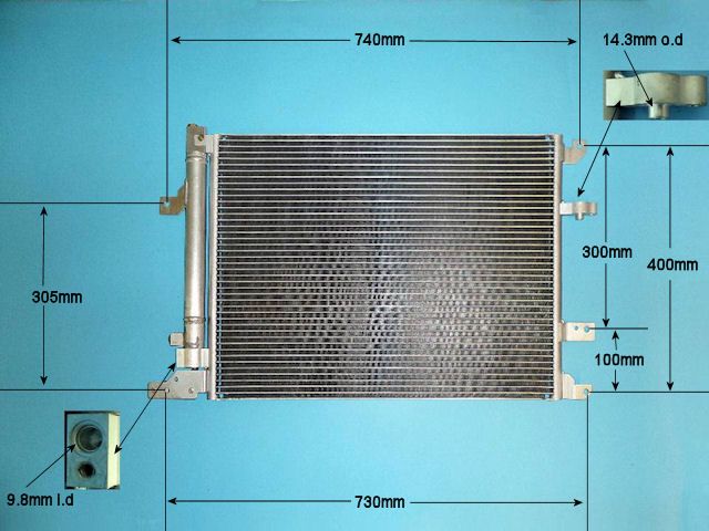Aircon Condenser – AutoAir 16-6552