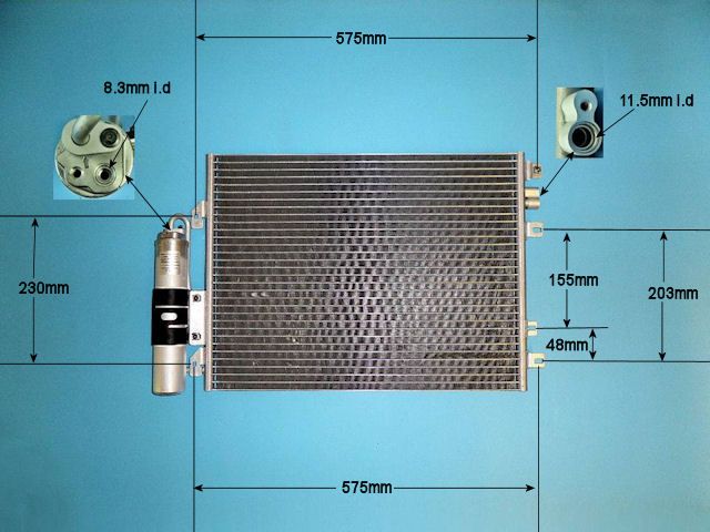Aircon Condenser – AutoAir 16-8693A