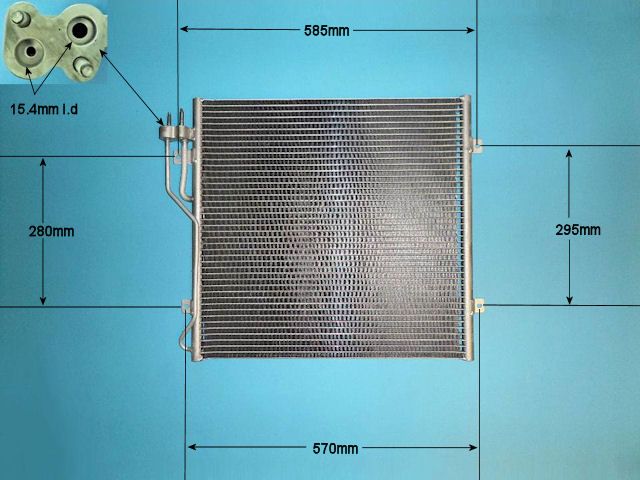 Aircon Condenser – AutoAir 16-9661