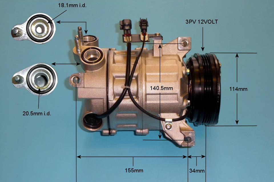 Aircon Compressor – AutoAir 14-0075P