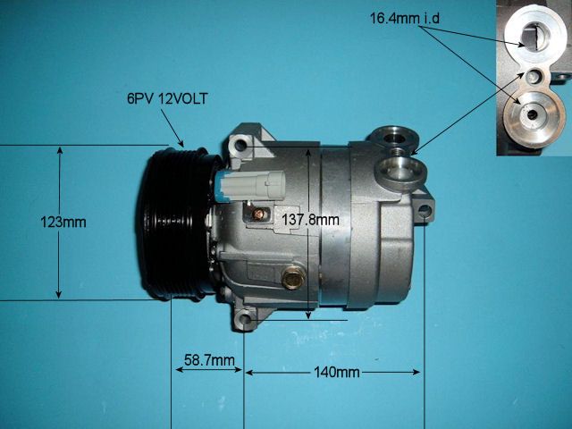 Aircon Compressor Aftermarket Quality – AutoAir 14-5302P