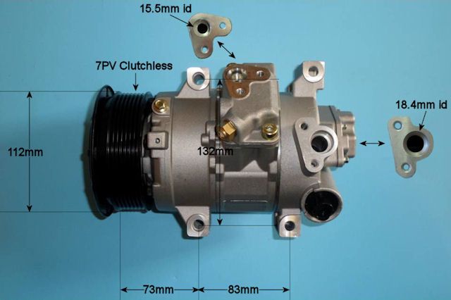 Aircon Compressor Aftermarket Quality – AutoAir 14-6209P