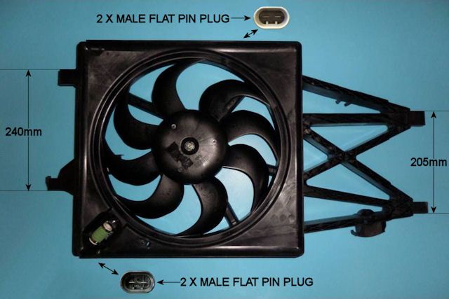 Radiator Cooling Fan – AutoAir 05-1026