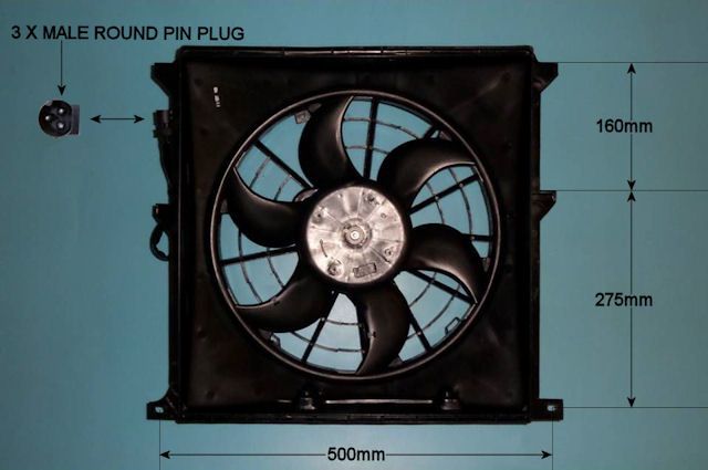 Radiator Cooling Fan – AutoAir 05-1031