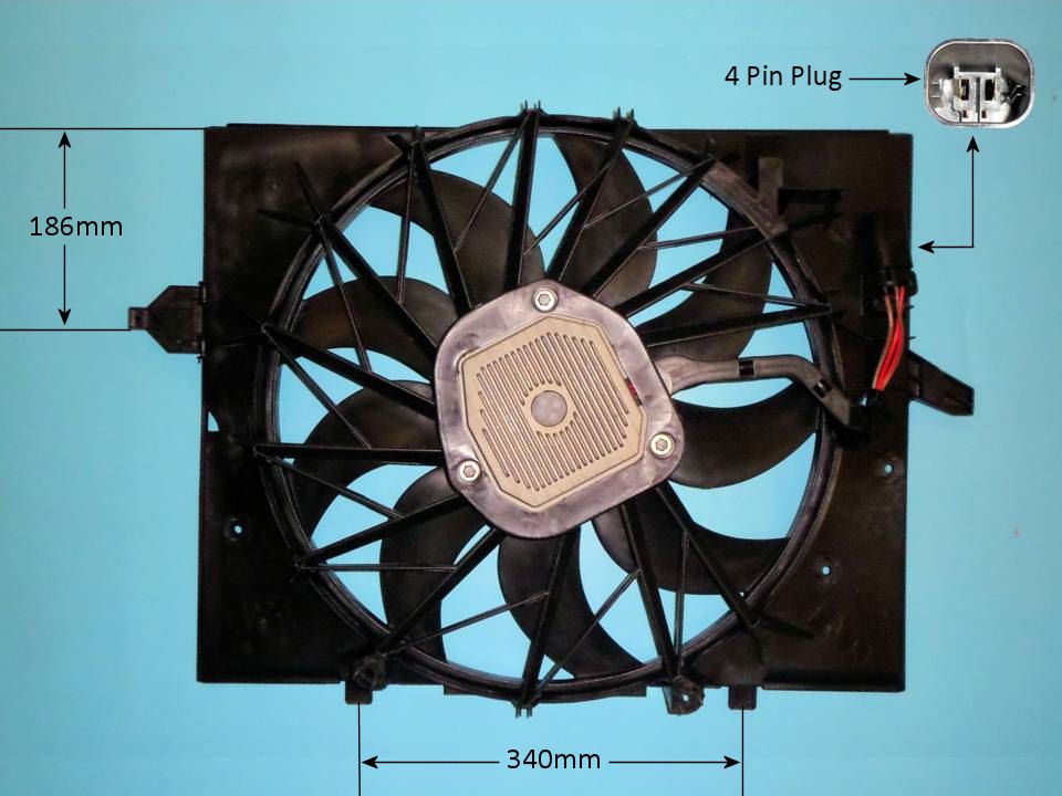 Radiator Cooling Fan – AutoAir 05-1032