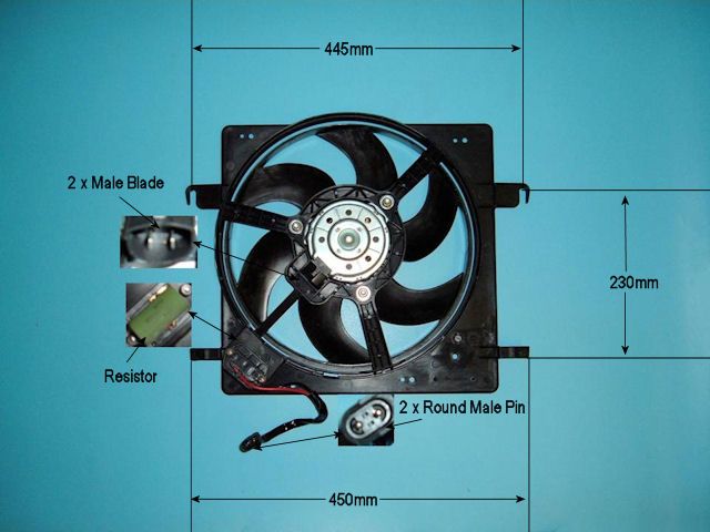 Radiator Cooling Fan – AutoAir 05-1137