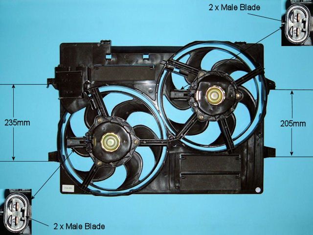 Radiator Cooling Fan – AutoAir 05-1148