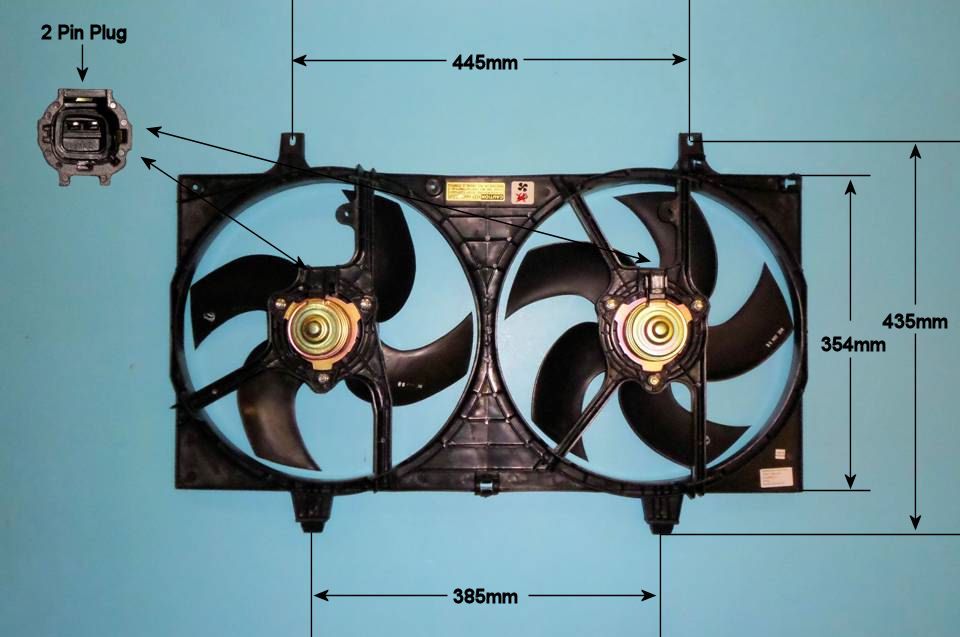 Radiator Cooling Fan – AutoAir 05-1197