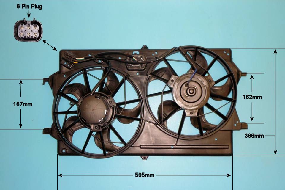 Radiator Cooling Fan – AutoAir 05-1224