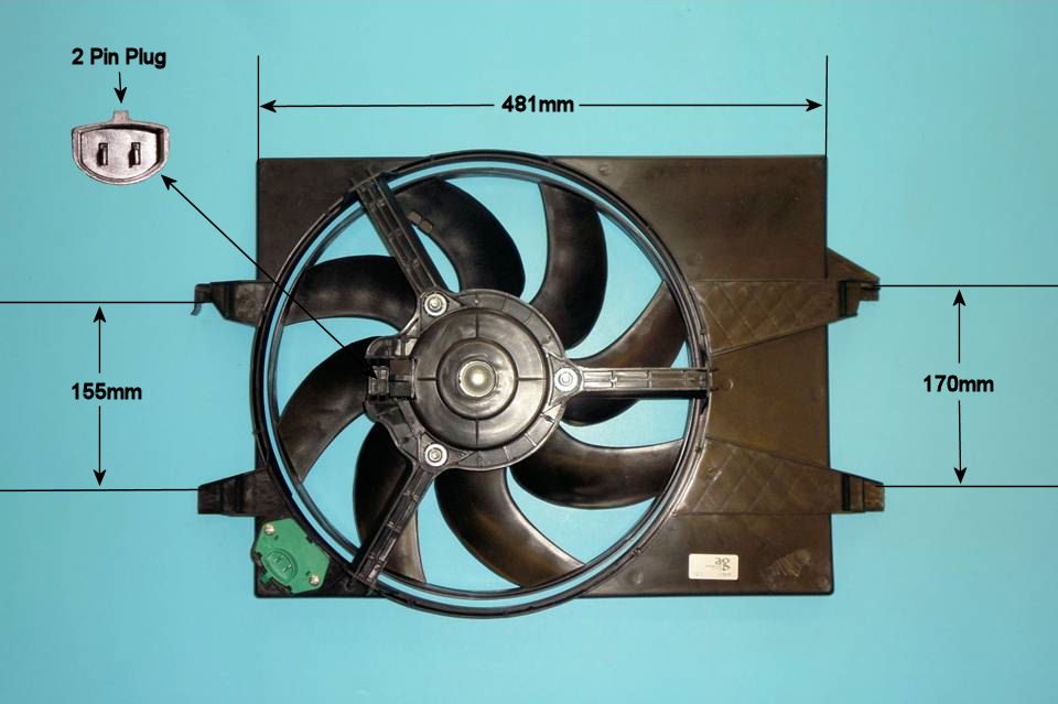 Radiator Cooling Fan – AutoAir 05-1256