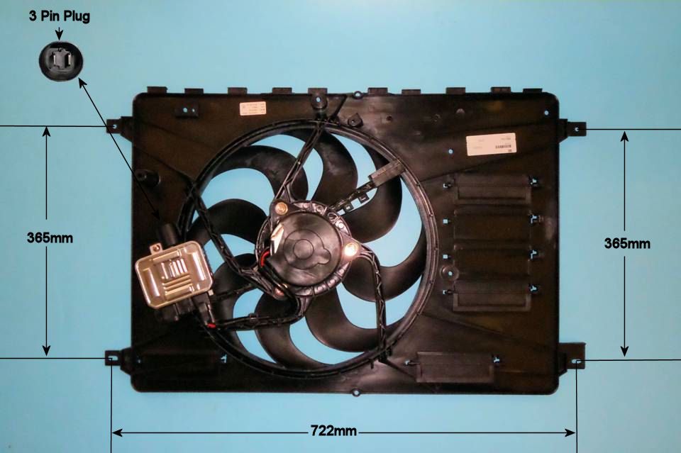 Radiator Cooling Fan – AutoAir 05-1259