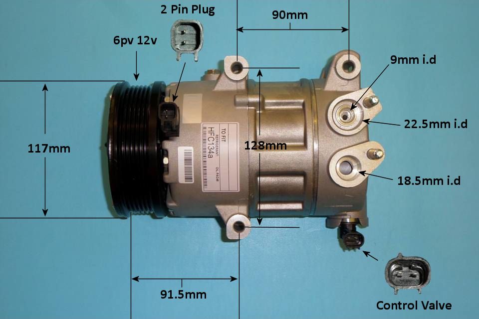 Aircon Compressor Aftermarket Quality – AutoAir 14-0294P