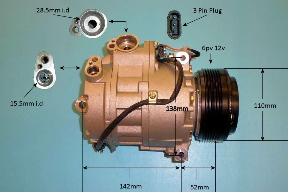 Aircon Compressor Aftermarket Quality – AutoAir 14-9792P