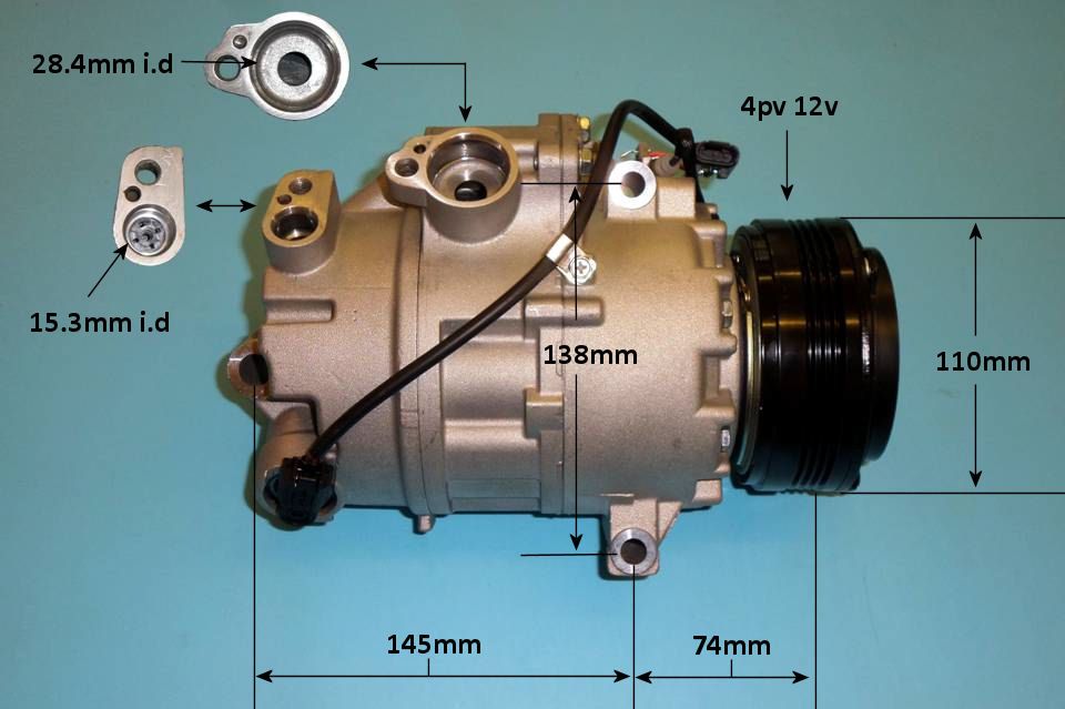 Aircon Compressor Aftermarket Quality – AutoAir 14-9793P