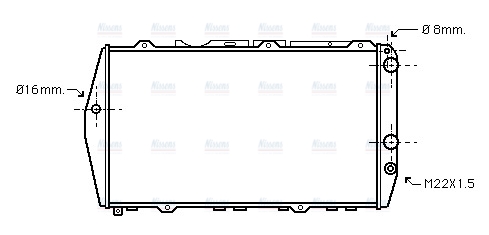 AVA Coolant Radiator AI2019