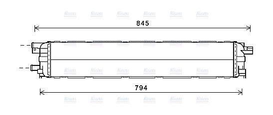 AVA Coolant Radiator AI2366