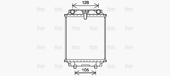AVA Coolant Radiator AI2415