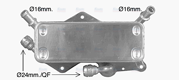 AVA Oil Cooler AI3442