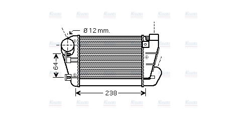 AVA Charge Air Intercooler AI4250