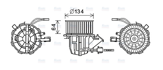 AVA Cabin Fan Blower Motor AI8392