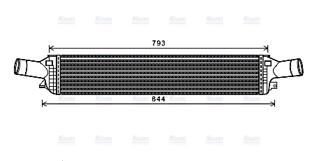 AVA Charge Air Intercooler AIA4319