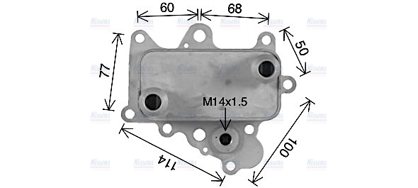 AVA Oil Cooler AL3152