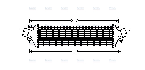 AVA Charge Air Intercooler AL4118