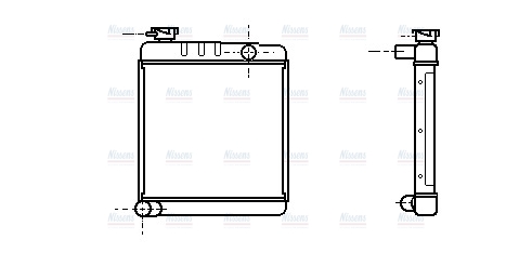 AVA Coolant Radiator AU2001