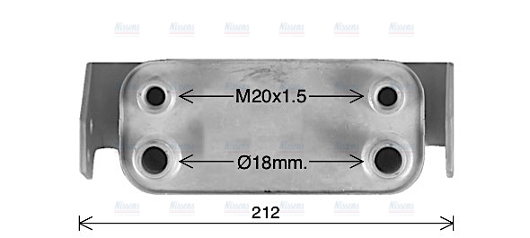 AVA Oil Cooler AU3345