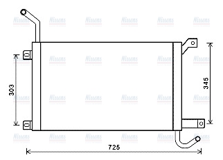 AVA Coolant Radiator AUA2224