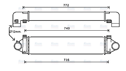 AVA Charge Air Intercooler AUA4218