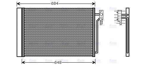 AVA Aircon Condenser AUA5182D