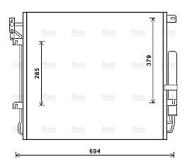 AVA Aircon Condenser AUA5209D