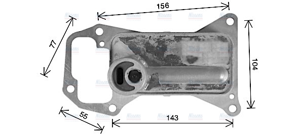 AVA Oil Cooler BW3592