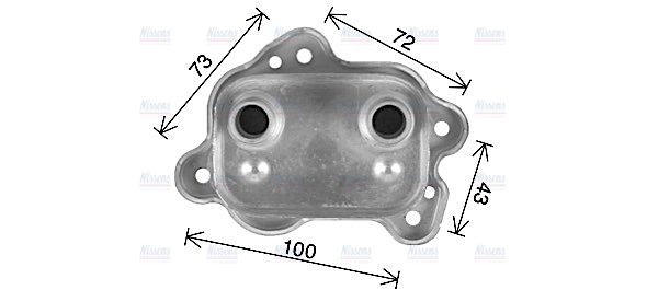 AVA Oil Cooler BW3595