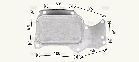 AVA Oil Cooler BW3621