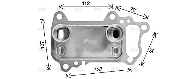 AVA Oil Cooler BW3622