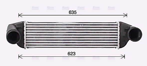 AVA Charge Air Intercooler BW4581