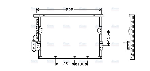 AVA Aircon Condenser BW5191