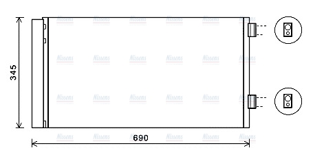 AVA Aircon Condenser BW5414D