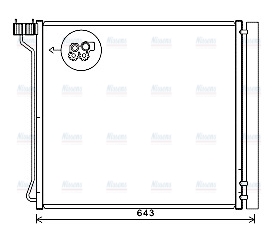 AVA Aircon Condenser BW5474D